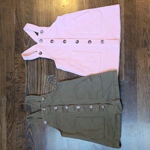 Bundle of overall dress for toddler girl 3t